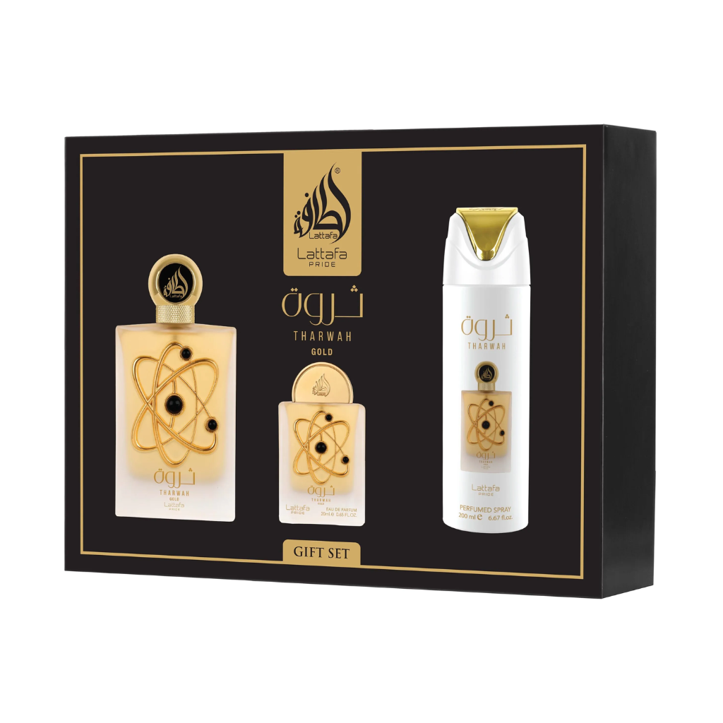 Lattafa - Coffret Tharwah Gold