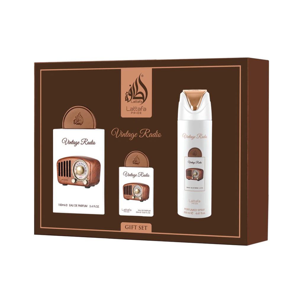 Lattafa - Coffret Vintage Radio